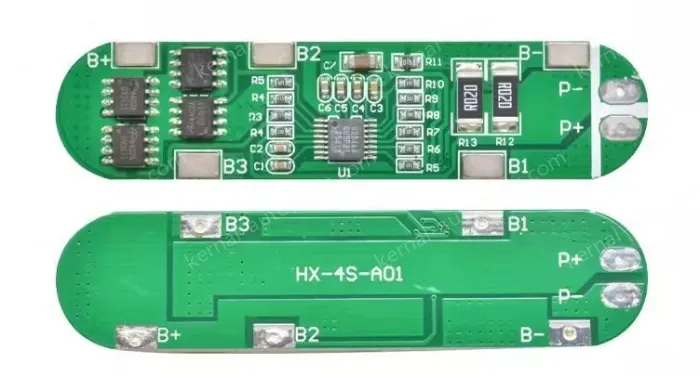 Lithium battery overcharge, overdischarge, overcurrent, short-circuit charging protection board 14.8V 6A