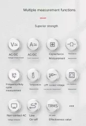 DE66D AC & DC current measurement with NCV
