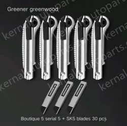 5 high-quality five consecutive shots + 5 alloy blades + 30 SK5 blades