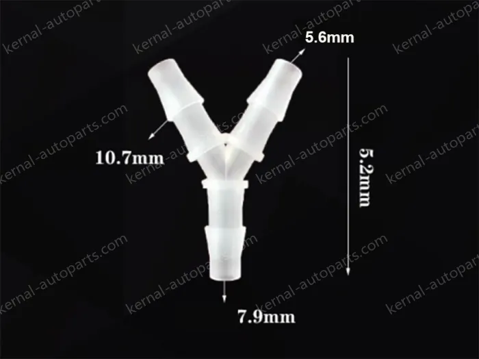 7.9mmY-shaped tee
