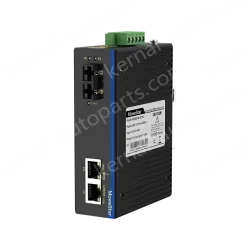 1 Port 100M F(x) + 2 Ports 10/100M T(x) Din Rail Industrial media converter