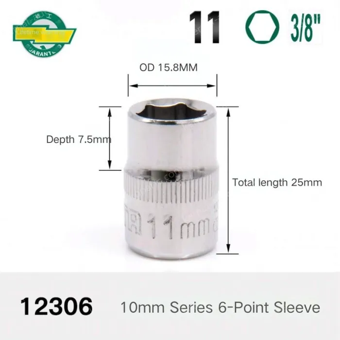 CALC-11mm-10mm series 3/8-12306