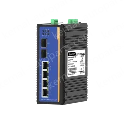 [Gigabit 2 Optical 4 Electrical] Ring Network Management Industrial Switch