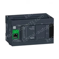 TM241CEC24U logic controller, Modicon M241, 24 IO, transistor, NPN, Ethernet CAN master
