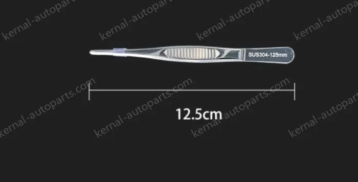 Stainless steel tweezers Straight round head (304 models) 12.5cm