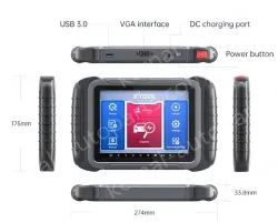 XTOOL D8 OBDII Automotive Full System Diagnostic Tool