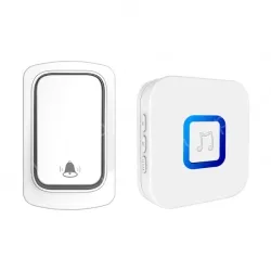 Long distance battery free self generating wireless doorbell, no need for punching or wiring, can set partition ringtones