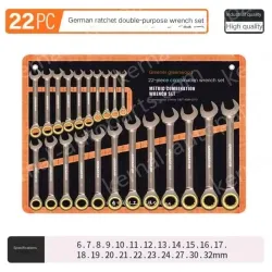 22 Pieces of Dual-purpose Ratchet (6-32)