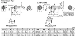 Pin Cylinders CJP Series CJPB6-15Z-B