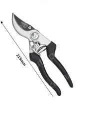 Black 8.5 inch - thick and hard pruning shears