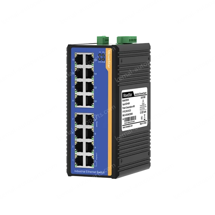 [100 Gigabit 16 Port] ring network management industrial switch