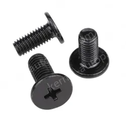 Carbon steel thin head screws M6*20*12