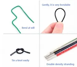 Teflon Wire Cable 26AWG Brown 7 cores