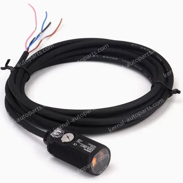 Domenzi Cable type Diffuse reflection photoelectric switch,10-30VDC 3-wire proximity switch E3FA-DN12