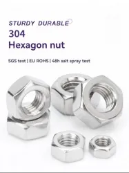 External hexagon nut 201 stainless steel-M20