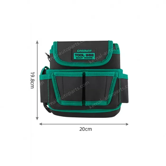 Multi-slip pocket belt bag with flap