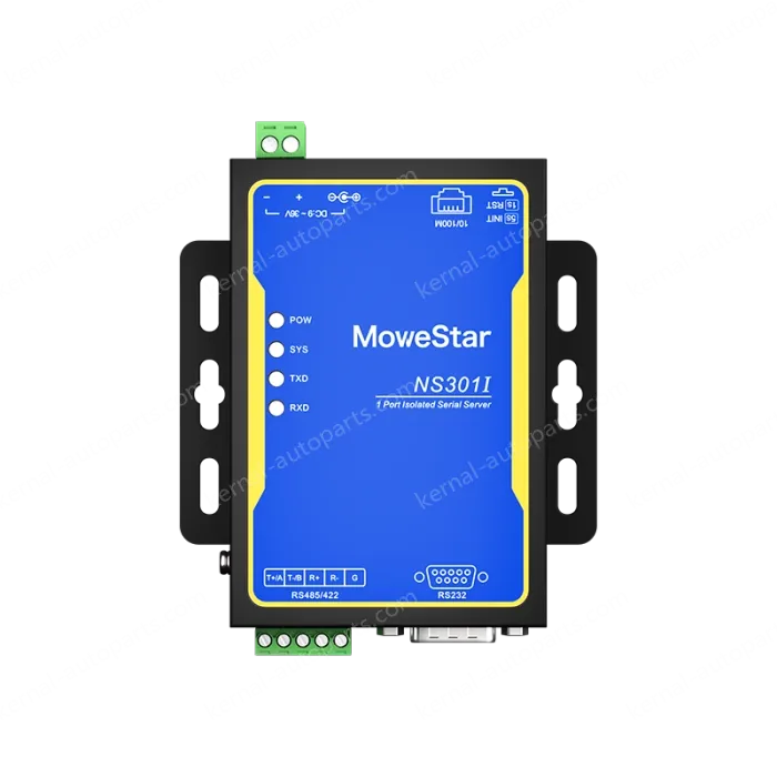 1 Port RS232/485/422 Serial to 100M Ethernet Opto-isolated Server