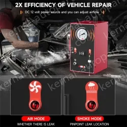 ANCEL S300 Automotive Smoke Leakage Instrument 12V Smoke Generator EVAP Pipeline Leakage Location Analyzer