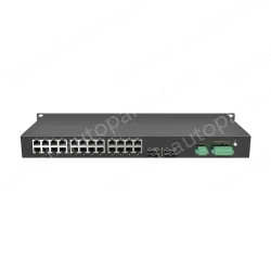 2 Ports 100M FX + 24 Ports 10/100M RJ45 Rack-mount Managed Industrial Ethernet Switch