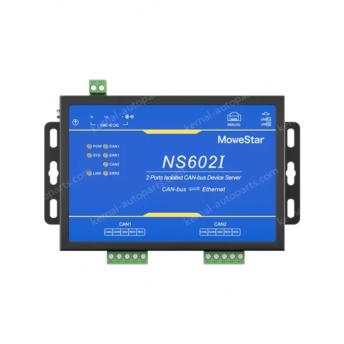 2 Ports CAN-bus To Ethernet Opto-isolated Wall-mounted Ethernet CAN-bus Server