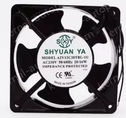AC axial fan A2V12C38TBL-IU 230V AC 2.8 m&sup3;/min（97 CFM）