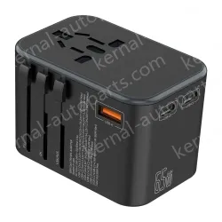 New GaN 65W PD Super Fast Charge Travel Adapter
