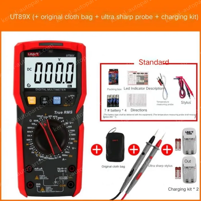 UT89X gives a gift package + original cloth bag + charging kit + extra-sharp watch pen