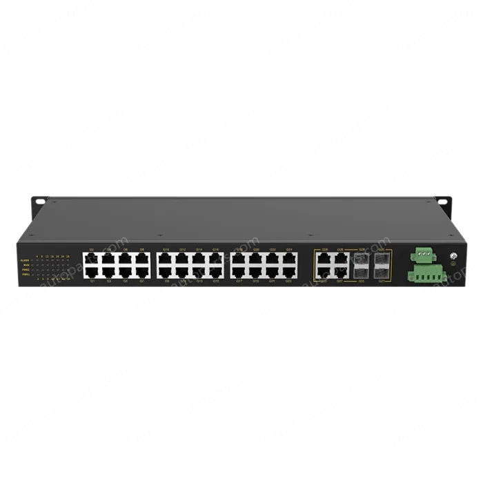4 Ports Gigabit Combo + 24 Ports Gigabit RJ45 Rack-mount Unmanaged Industrial Ethernet Switch