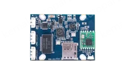 Dual-network port 4G wireless router module