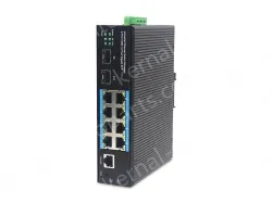 8-port 10/100BASE-TX+2G SFP Managed Industrial POE Switch