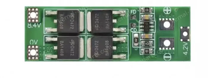 Lithium battery overcharge, overdischarge, overcurrent, short-circuit charging protection board 7.4V 20A
