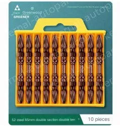 65mm double truncated double ten S2 10 pcs