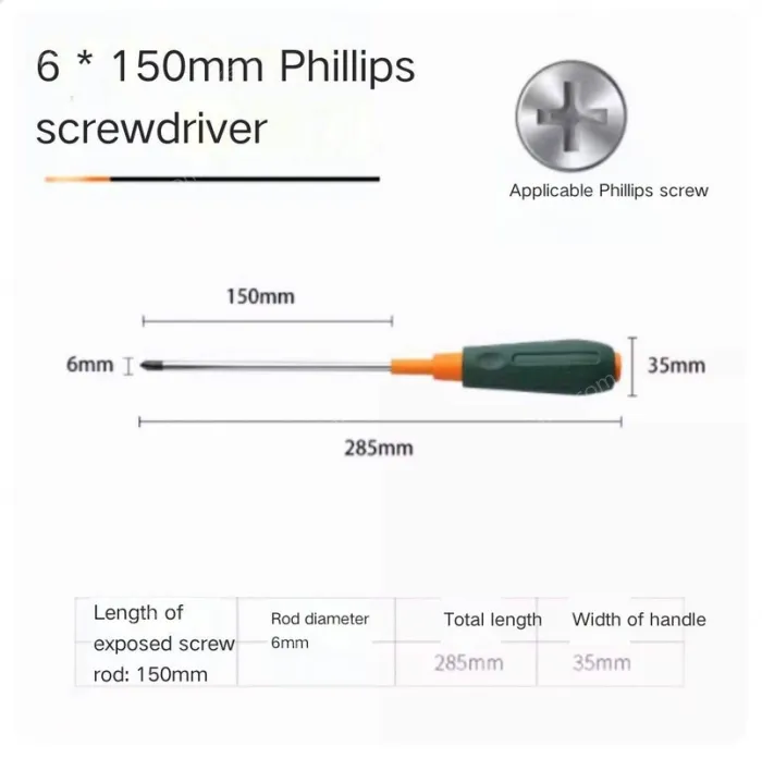 Phillips screwdriver 6*150