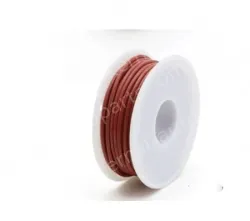 Silicone high temperature cable 30AWG Brown