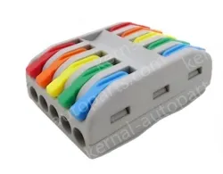 The terminal block is high-power, PCT snap-and-crimp, ULTUV assembly, and the dome is fastened quickly Speed wire connectors