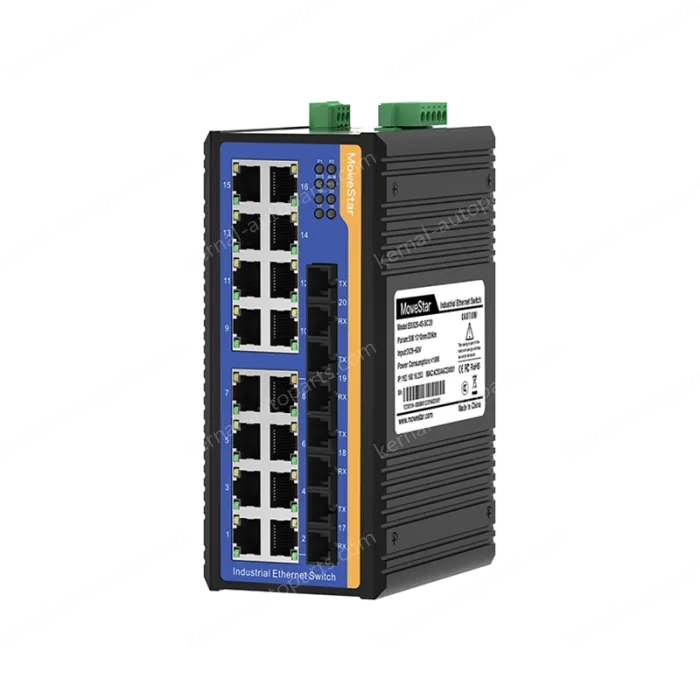 [100 Gigabit 4 Optical 16 Electrical] Ring Network Management Industrial Switch