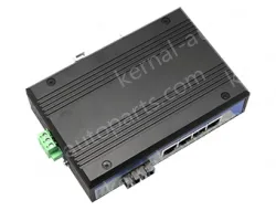 UOTEK 4 10/100Base-TX Ethernet ports and 1 100Base- FX optical port Network Fiber Optic Transceiver