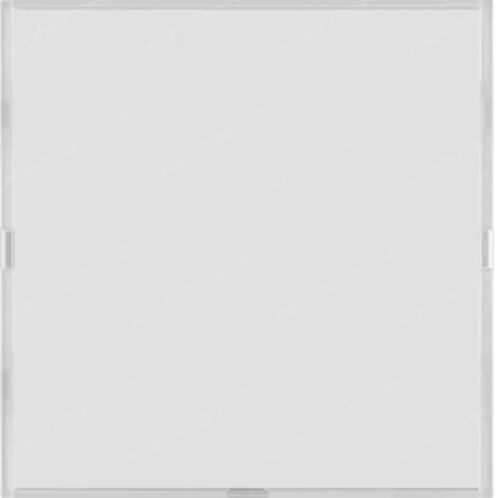 Push-button 1gang,RGB LED, int. temp. sensor, KNX - S.1/B.3/B.7, f. p.white