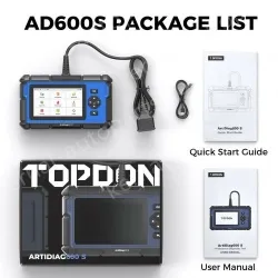 TOPDON Artidiag 600S AD600S Mid-level 4 System Diagnostic Scanner