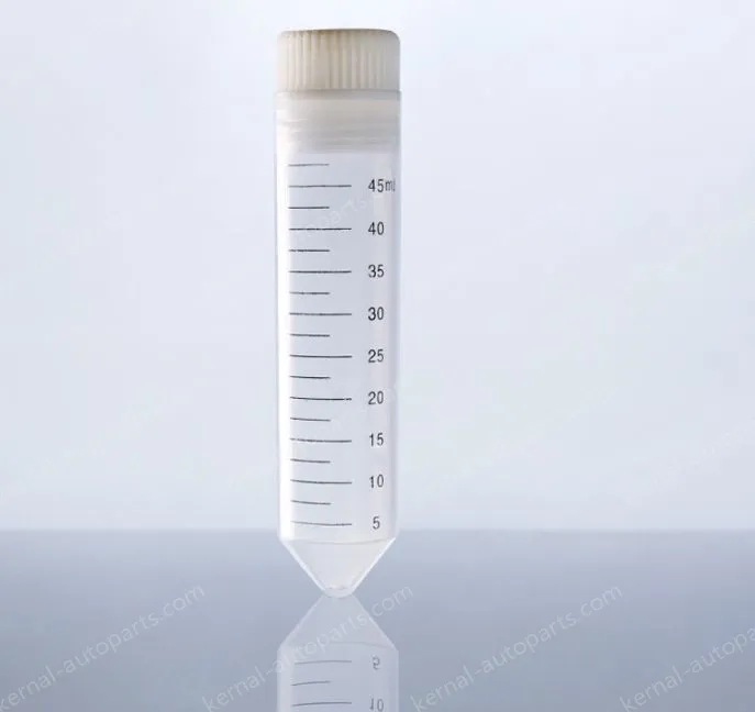 50 ml centrifuge tubes are internally rotated with round bottoms