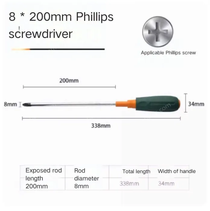 Phillips screwdriver 8*200