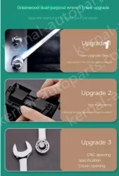 Ratchet dual-purpose 7-piece set(8-17)