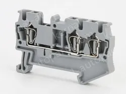 ST2.5-TWIN Spring Terminal Block One in and two out rail terminal block Terminal block