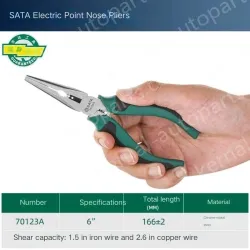 6" needle-nose pliers stripping/stranding 70123A