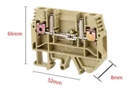 WTL6-1 Terminal Block: Experimental Wire Terminal, Din Rail Terminal, Connector Terminal, Voltage Terminal