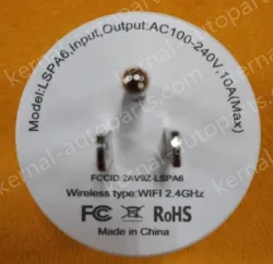 Smart socket LSPA6 small round American gauge