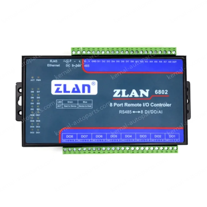 ZLAN6802 8 Channels IO Control Module