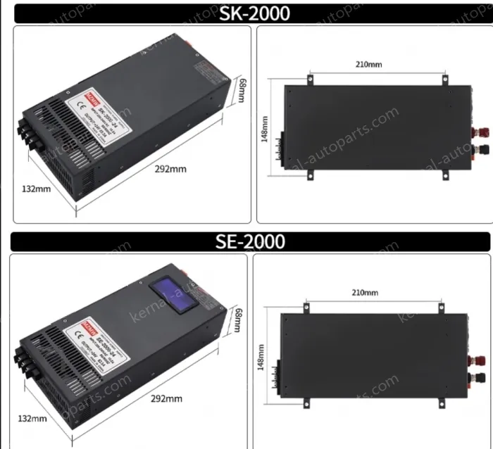 High-power switching power supply 2000W 12V
