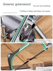 Heavy Duty Aviation Aluminum Hacksaw 3 Second Replacement Saw Blade Contains 4 Carbon Hacksaw Blades