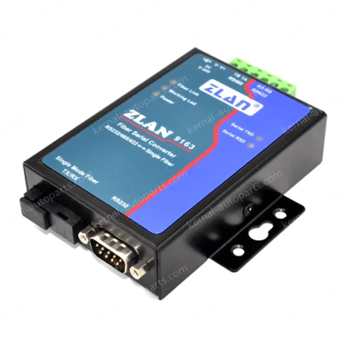 Level-type fiber-to-serial port